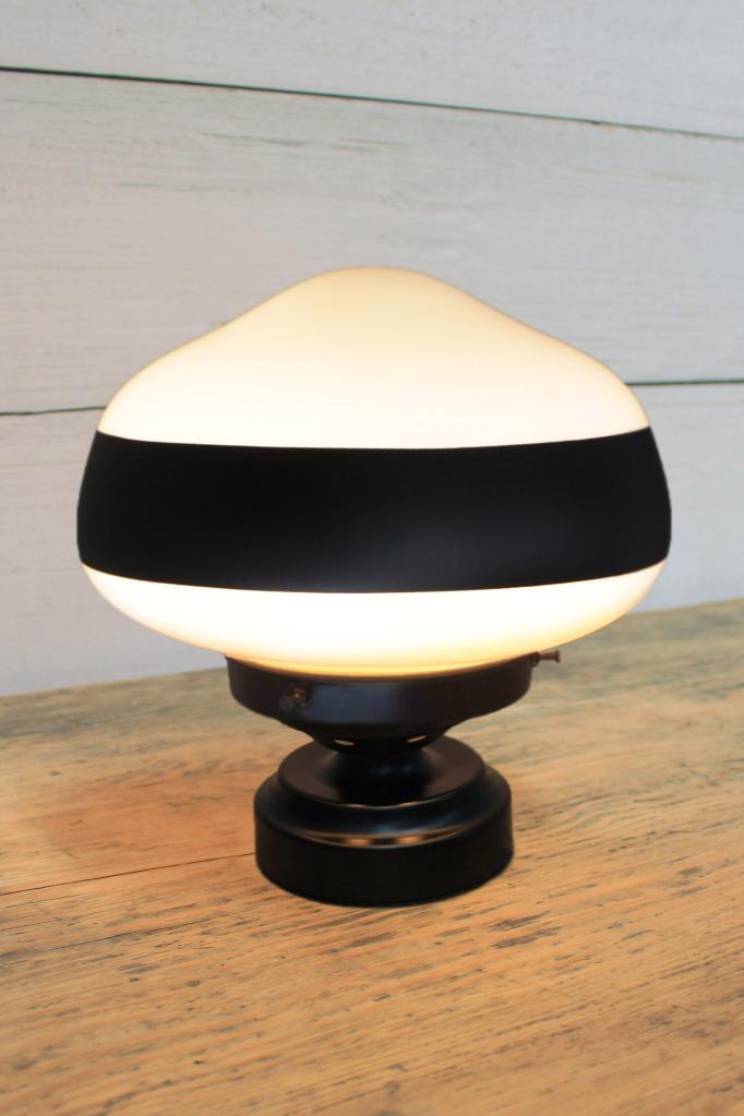  Washington Schoolhouse Lamp With one Black Stripe