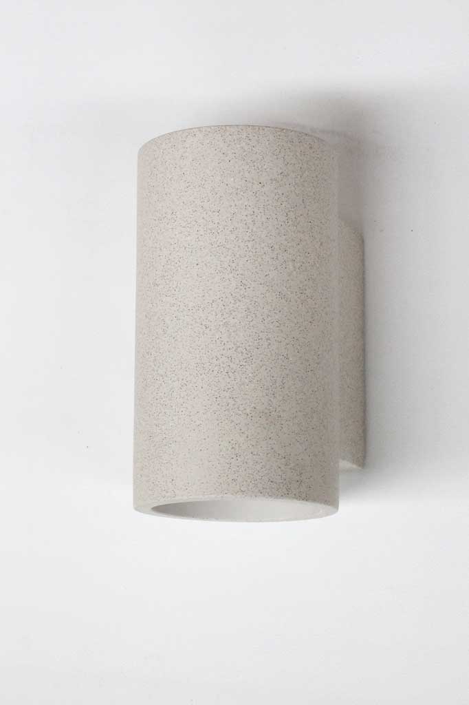 White sandstone up down wall light