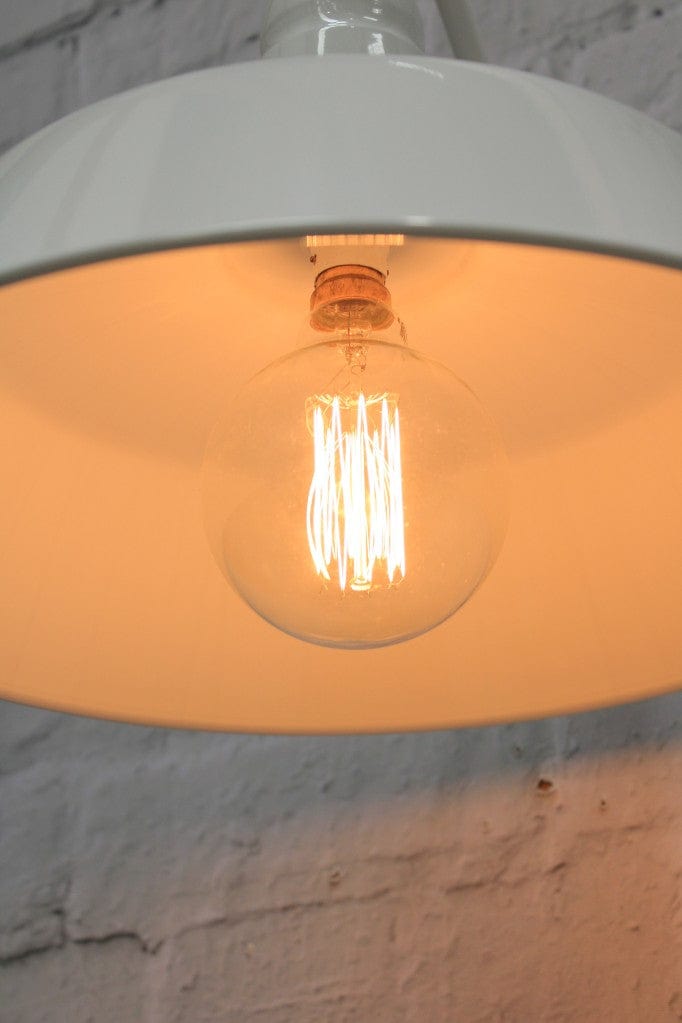 White wall light shade