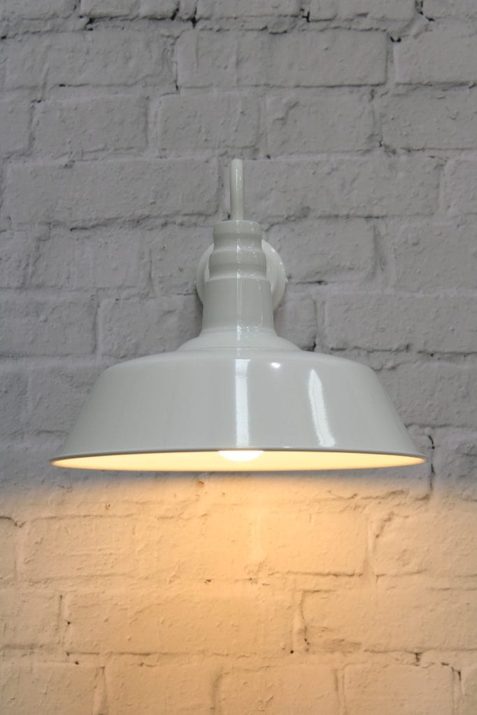 White wall light