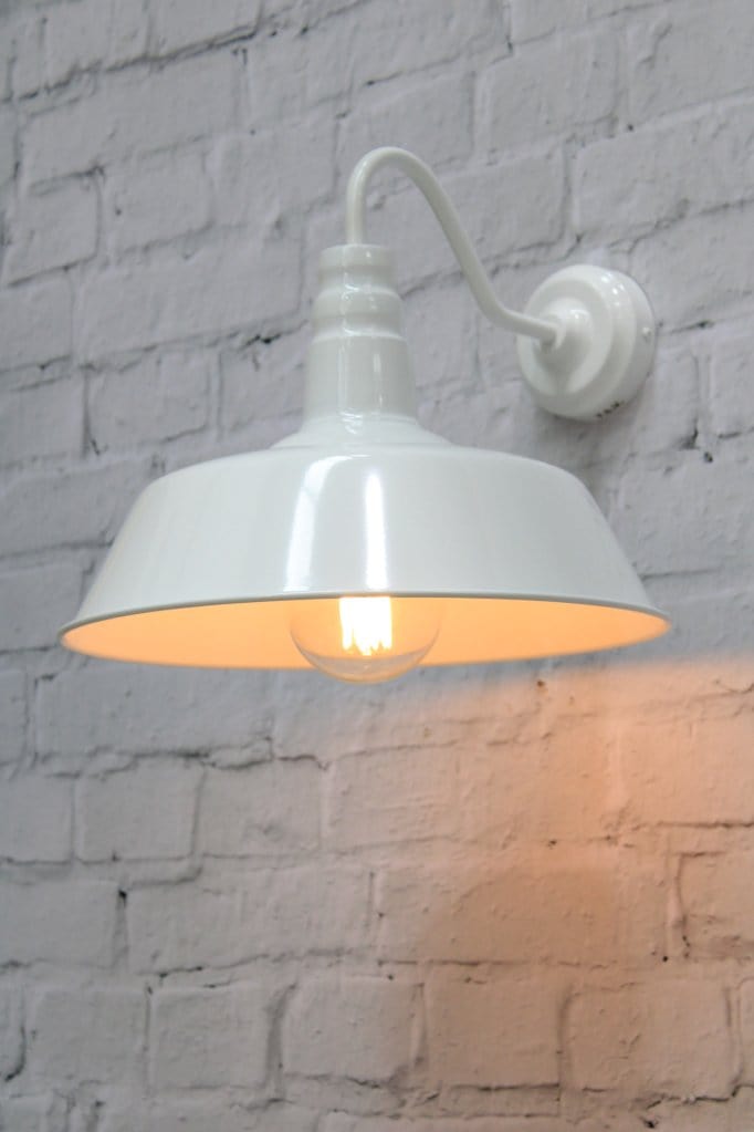 White wall light