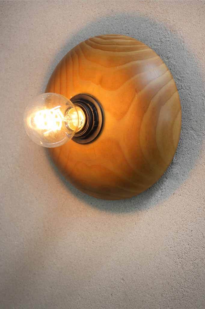 Wood Wall Light