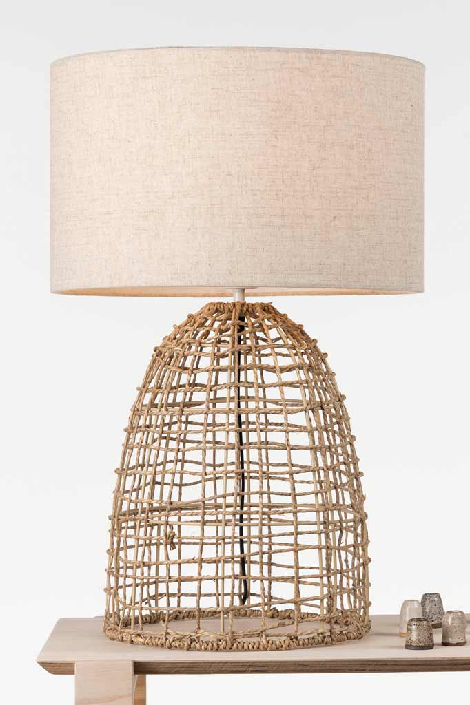 Woven Table Lamp