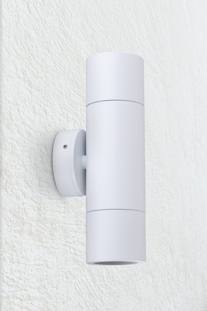 Up Down Exterior LED Spotlight in white