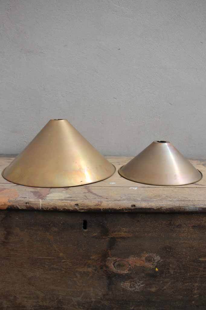 Brass Cone Shade