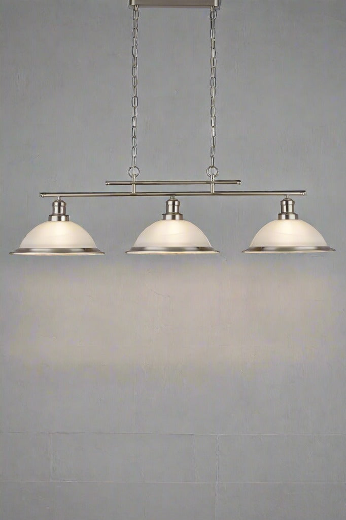 pendant light with three lights