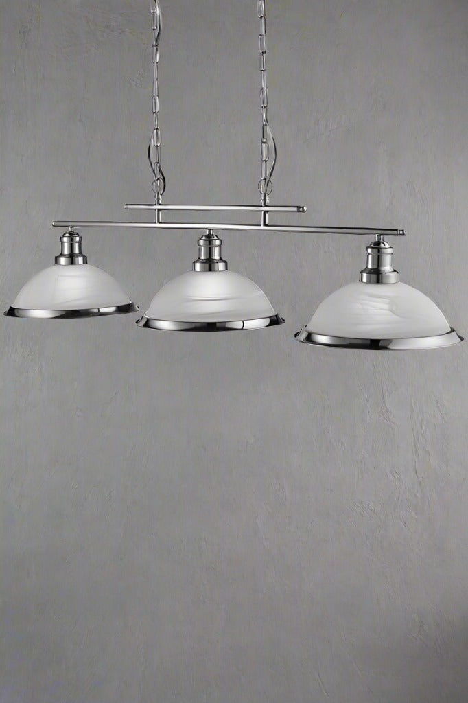 pendant light with three lights