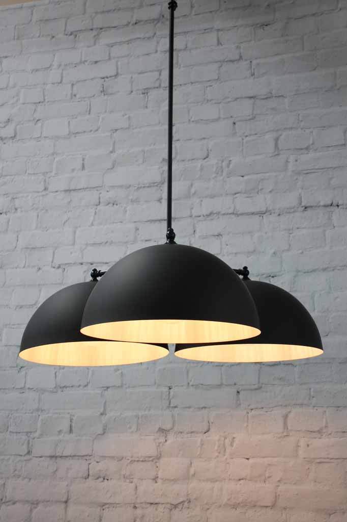 Black dome chandelier lighting online Melbourne