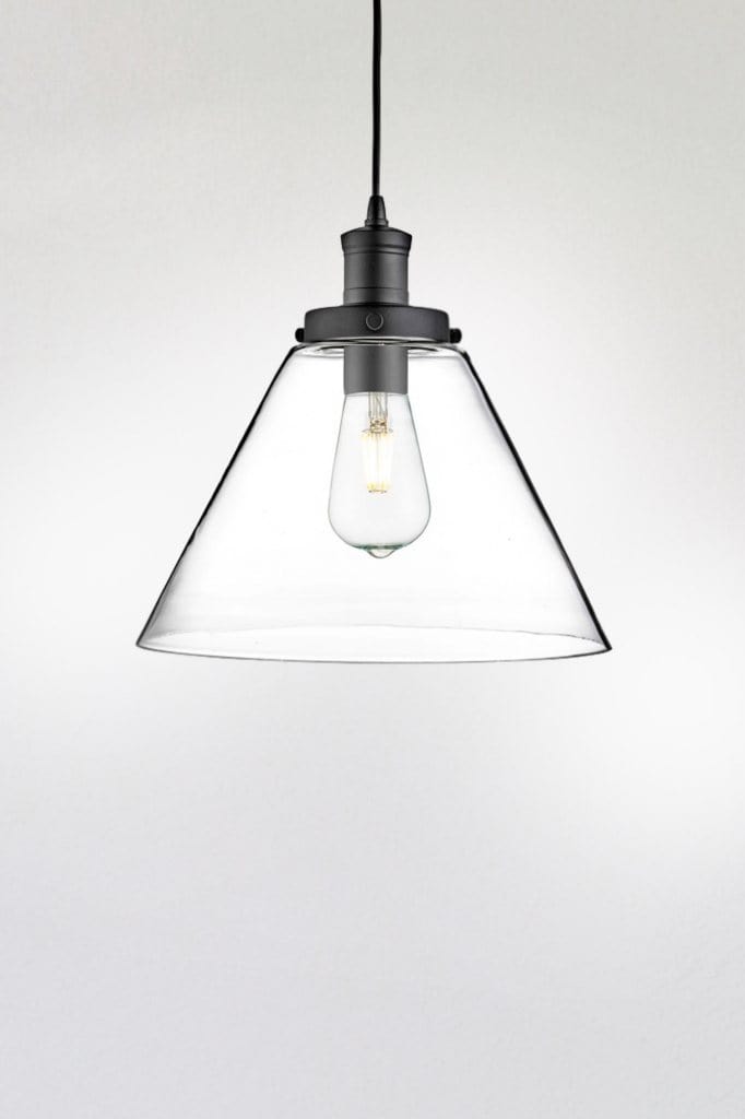 Dark glass pendant deals lights