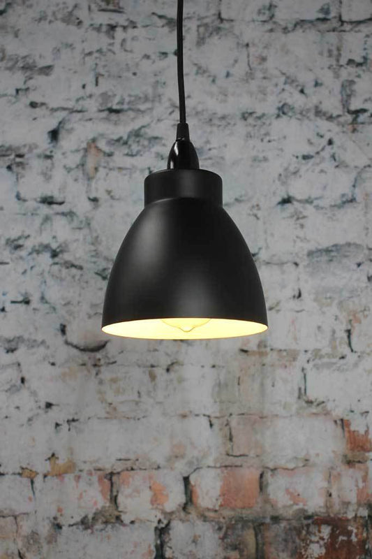 Black steel lampshades