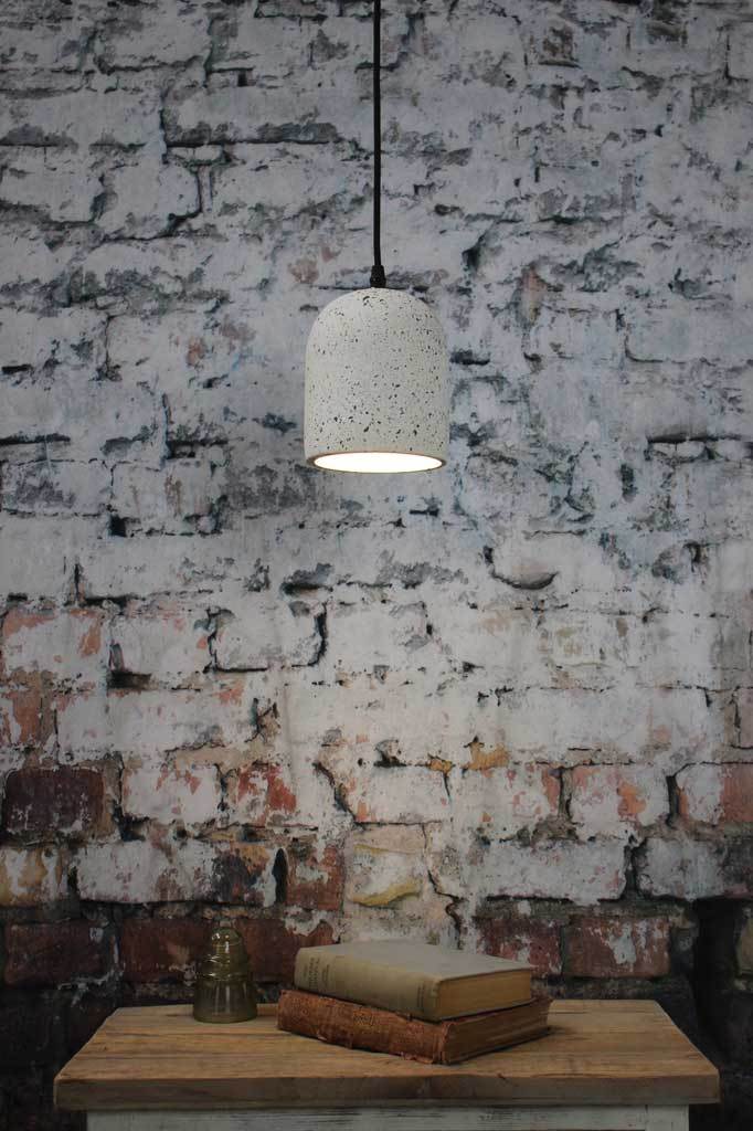 Concrete pendant ligth