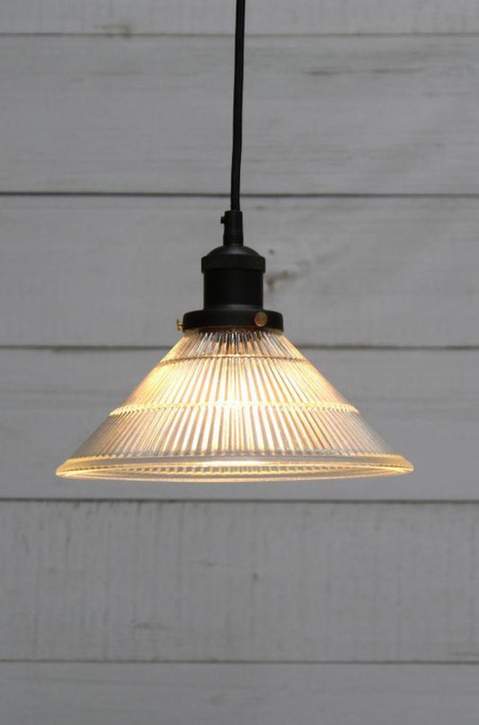 ripple glass pendant light