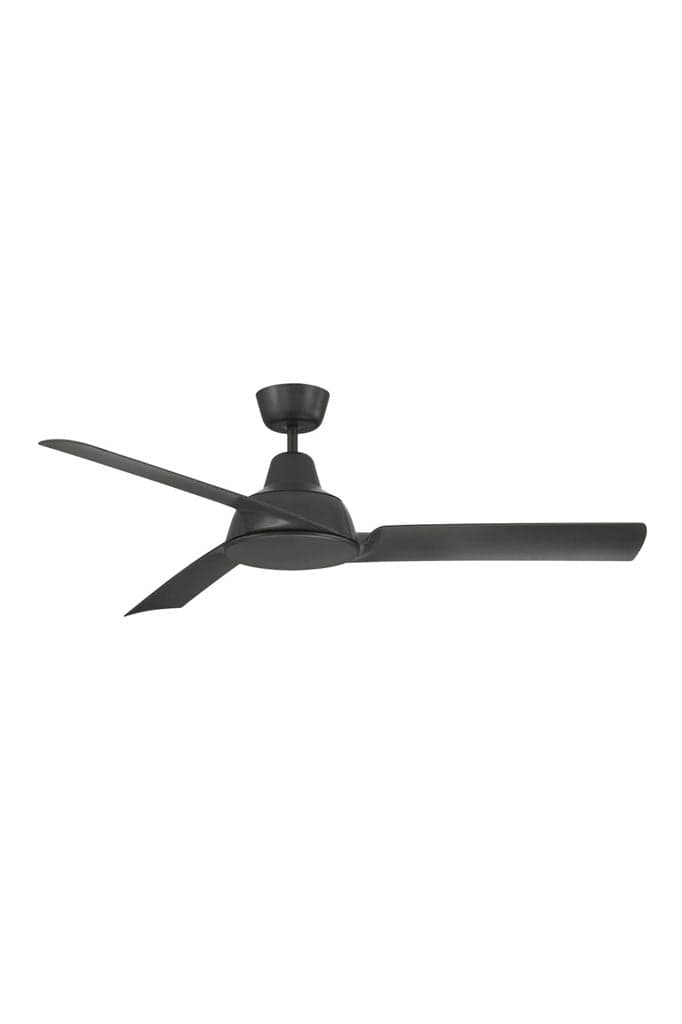 Ceiling fan in black finish