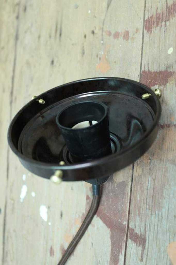 Bakelite gallery fittings