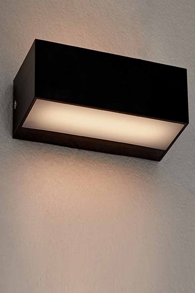 large-black-wall-light