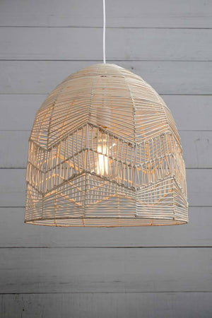 Beechmont Rattan Pendant | Sustainable Lighting — Fat Shack Vintage