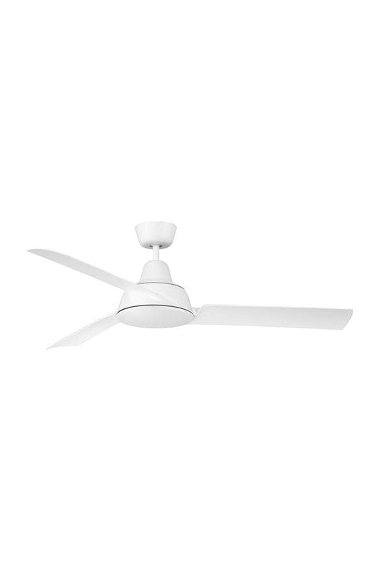 Ceiling fan in white finish