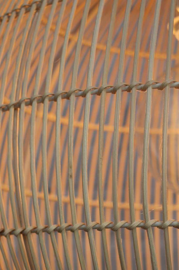 Detail of rattan shade