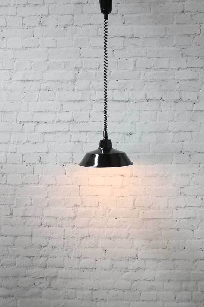 Small enamel pendant light industrial lighting shop online Melbourne