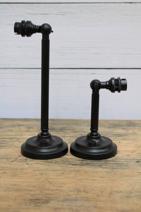 black wall sconces short and long