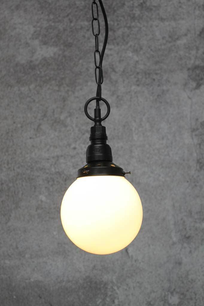 Unique industrial bar lighting hotel glass ball lobby lights online